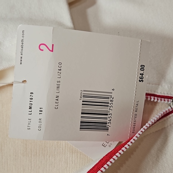NWT Elisabeth by Liz and Co size 2X Sweatshirt with zipper - Picture 3 of 6